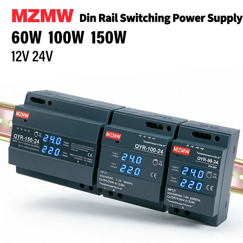 Smps Power Supply - Alimentation à découpage sur rail DIN