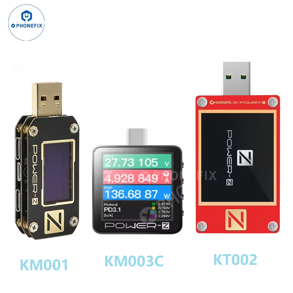 Power Supply Tester - POWER-Z KM00255.KT002 KM001 Type-C Testeur de