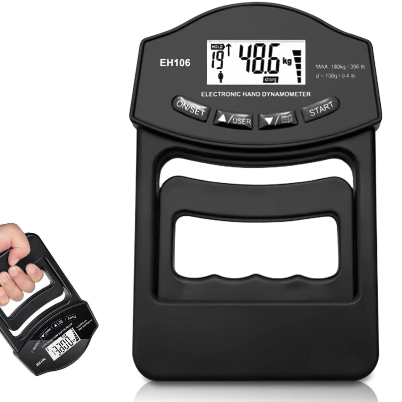 Power Supply Tester - Dynamomètre numérique 396Lbs/180Kg avec écran LCD