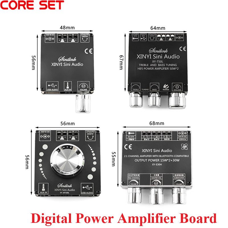 Modular Power Supply - Carte d'amplificateur de puissance numérique stéréo