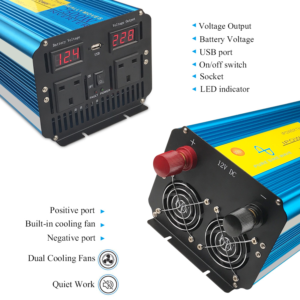 Onduleur à onde sinusoïdale pu - Power Supply 12V avis et prix