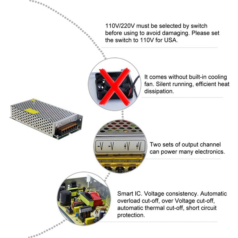 Transformateur d'alimentation  - Power Supply 12V avis et prix