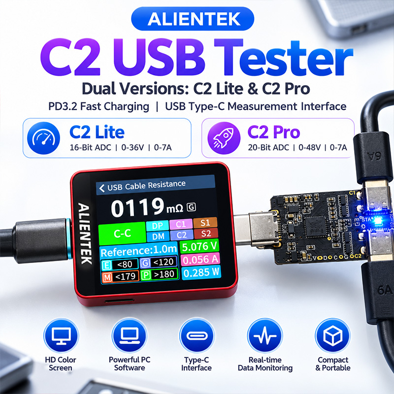 Testeur d'écran couleur ALIENT - Power Supply Tester avis et prix