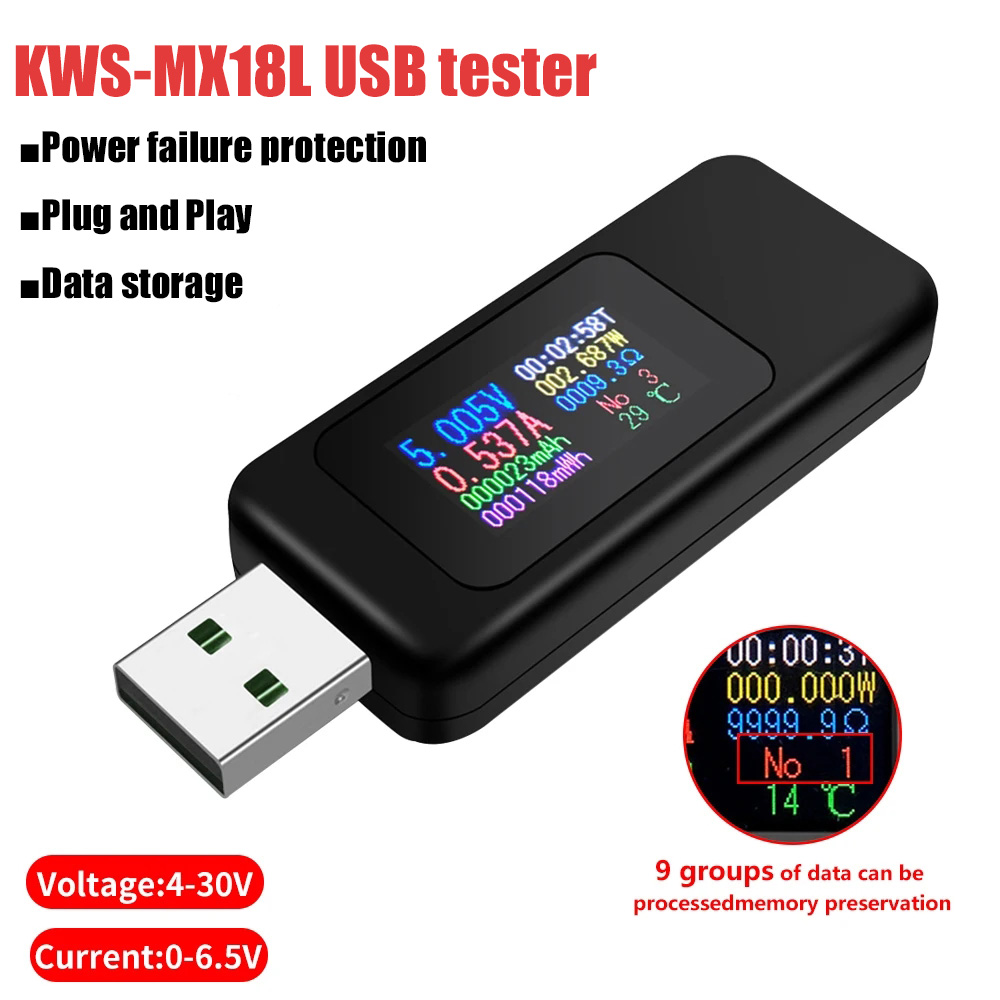 Testeur USB 10 en 1, voltmètre - Power Supply Tester avis et prix